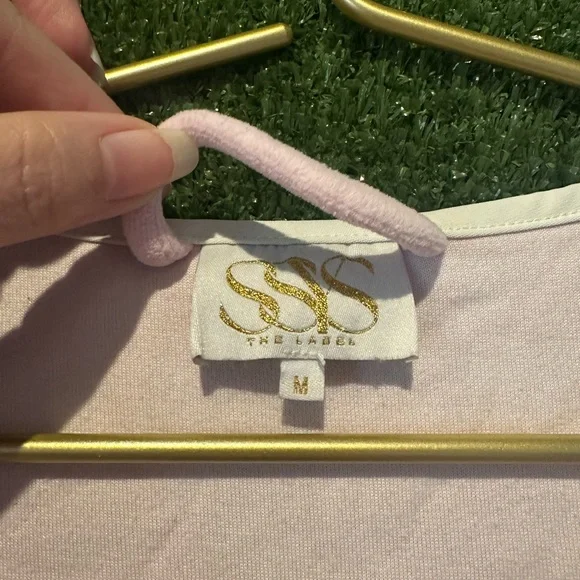 SSYS The Label Light Pink Get Ready Robe - Picture 8 of 8